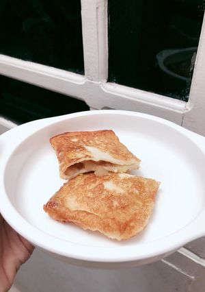 Foto resep [MPASI] Apple Cinnamon Bread Pie