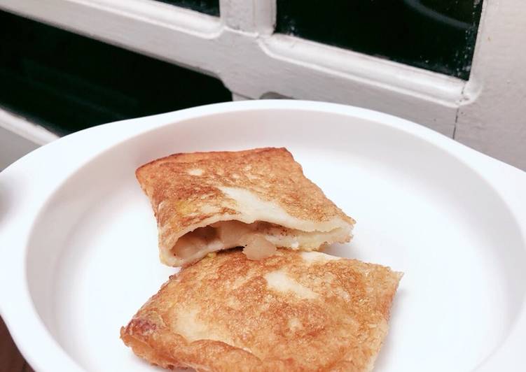 [MPASI] Apple Cinnamon Bread Pie