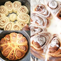 A picture of Cinnamon rolls.