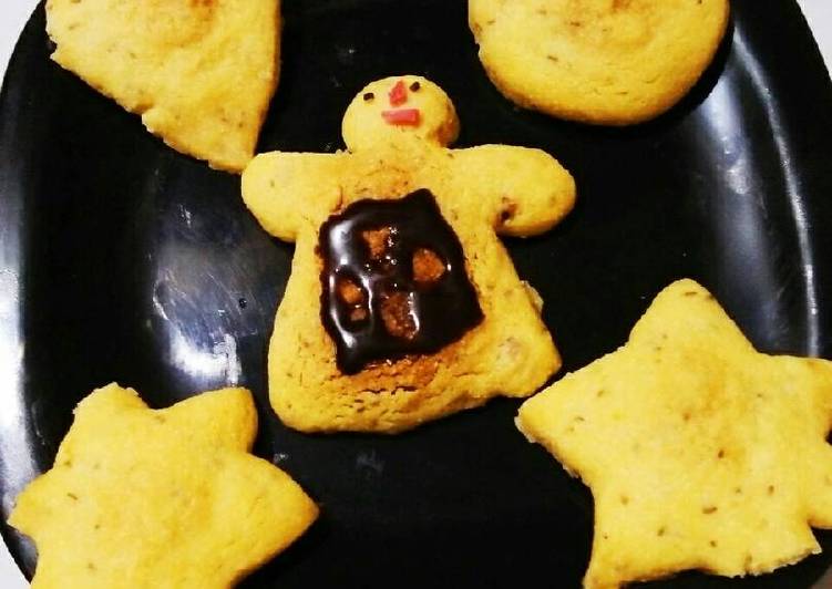Recipe: At Home Besan cookies