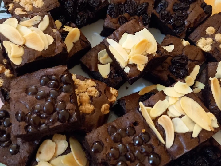 Langkah Gampang Membuat Resep Brownies Panggang (Takaran Sendok) yang Bisa Manjain Lidah Anti Ribet, Mantap