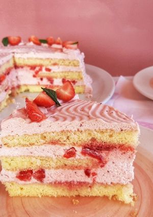 Foto di La torta fragolosa