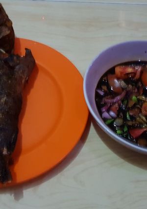 Foto resep Ikan bakar kakap merah