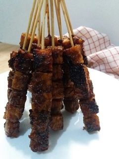 Foto resep Sate tempe