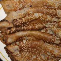A picture of Brown pancakes.