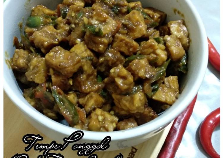 Langkah Mudah untuk Membuat Tempe Ponggol (orek Tempe basah) yang Enak Banget