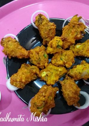 A picture of Mixed Vegetables Fritters.