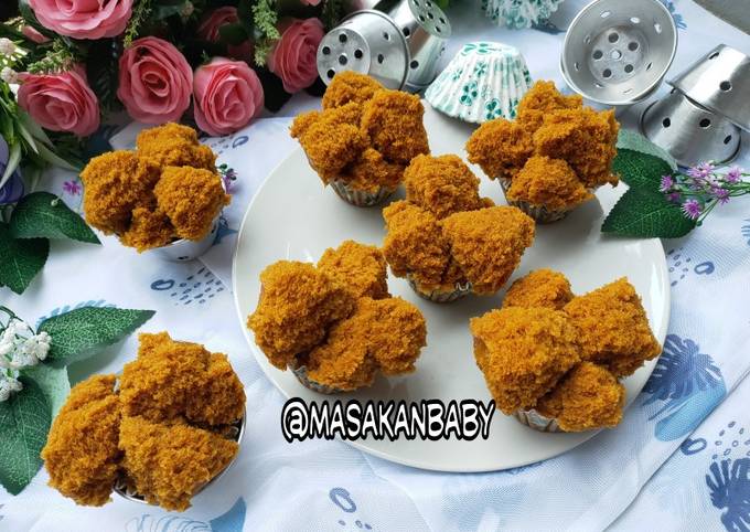 BOLU KUKUS GULA MERAH Hanya Aduk2 Aja Jadi Mekar Cantik