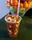 Ensalada navideña de calabaza