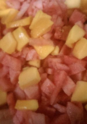 A picture of Fruit salad.