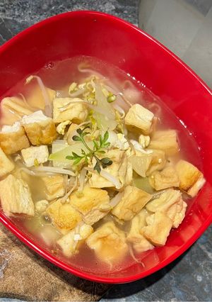 Foto resep Sup Tahu Simpel