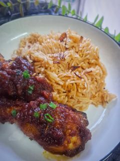 Gambar Nasi Tomato Ayam Merah