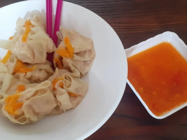 Langkah Mudah untuk Membuat Resep  Dimsum Ayam + Udang yang Lezat, Enak