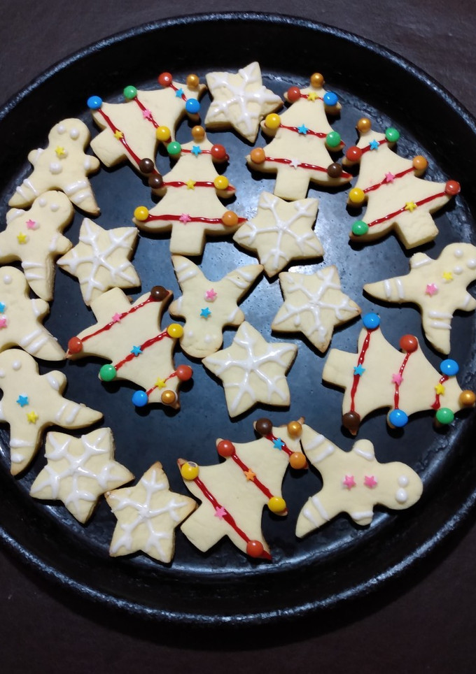 Una foto de Galletitas navideñas