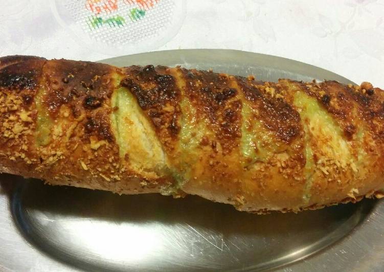 Pão de alho caseiro