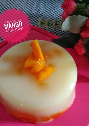 Foto resep Puding silky mango