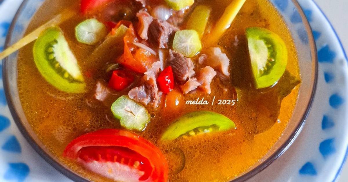 Resep Garang Asem Daging Sapi Dijamin Nikmat dan Mudah