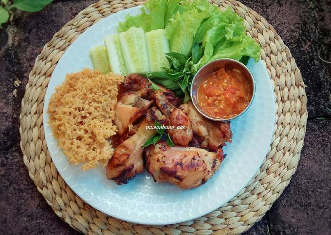 Ayam Goreng Kalasan (bumbu instan)