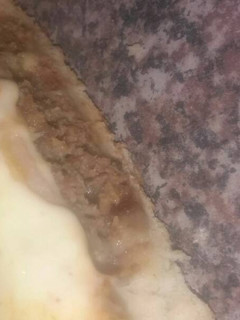 Una foto de Pizza hamburguesa