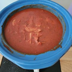 A picture of Pepperoni Soup.