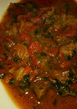 A picture of Beef stew.