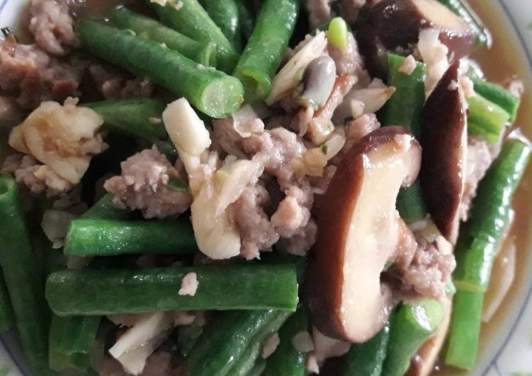 Cah sapi kacang panjang