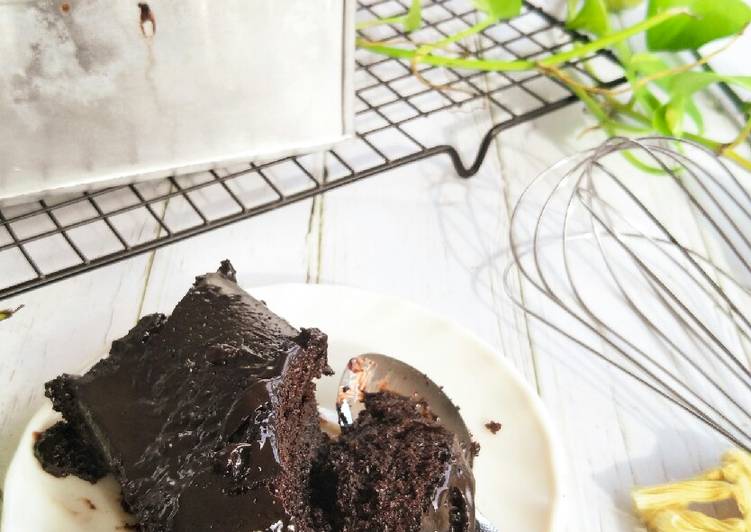 Cara Buat Kek coklat moist yang Sederhan