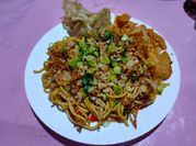 Gambar mie jebew pake mie telor