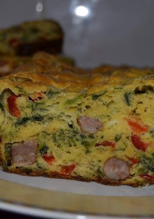 O poză a rețetei Chec aperitiv cu urzici vii!.