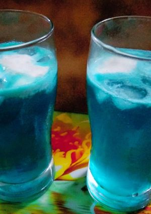 A picture of Blue Lagoon Mocktail.