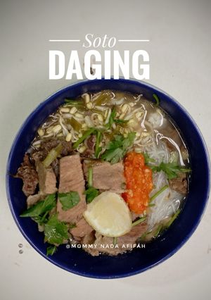 Foto resep Soto Daging