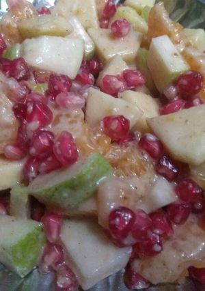 A picture of Fresh fruit salad.