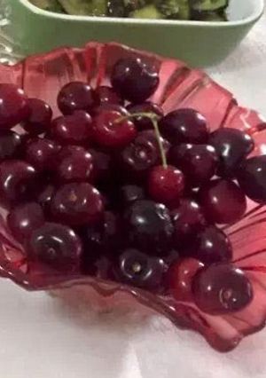 Una foto de Ensalada de cerezas