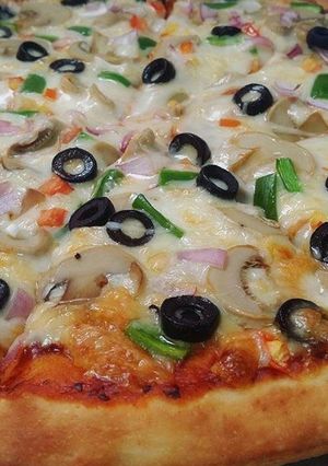 صورة لوصفة بيتزا🍕