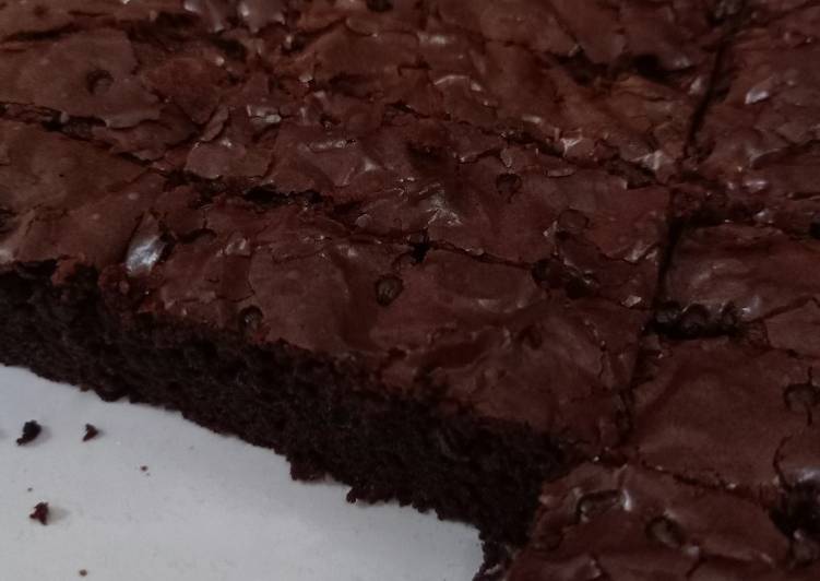 Cara Gampang Menyiapkan #8.Brownies panggang yang Bikin Ngiler
