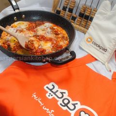 A picture of Eggs in tomato and beef#familyfriendly.