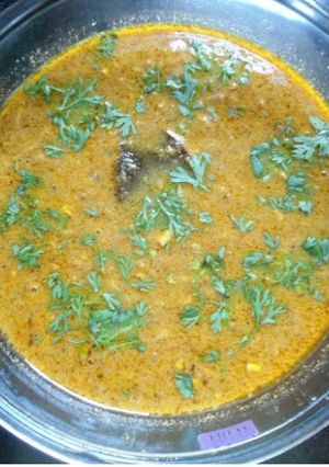 शेवळाची खिमा घालून भाजी (shewale kheema bhaji recipe in marathi) रेसिपी चे मुख्य फोटो