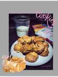 White cholate soft cookies