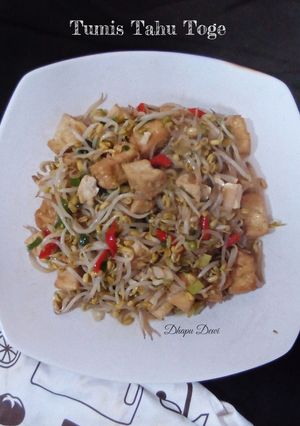 Foto resep Tumis Tahu Toge