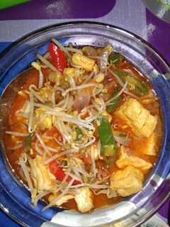 Foto resep Tumis merah tauge tahu