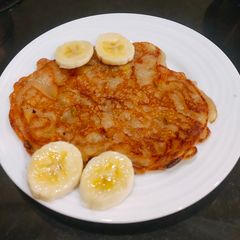 A picture of Banana Pancakes (Eggless).