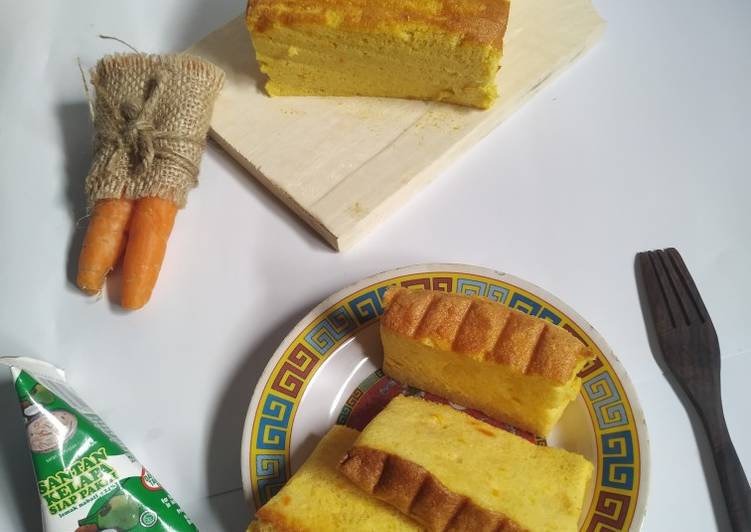 Carrot Ogura Cake (Ogura Wortel Pakai Oven Tangkring)