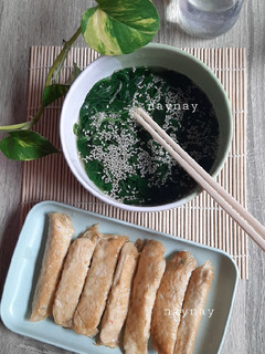 Foto resep Sayur Bening Bayam Kuah Dashi