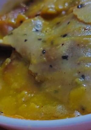 পাঁপড় ডাল(papad dal recipe in Bengali) রেসিপির প্রধান ছবি