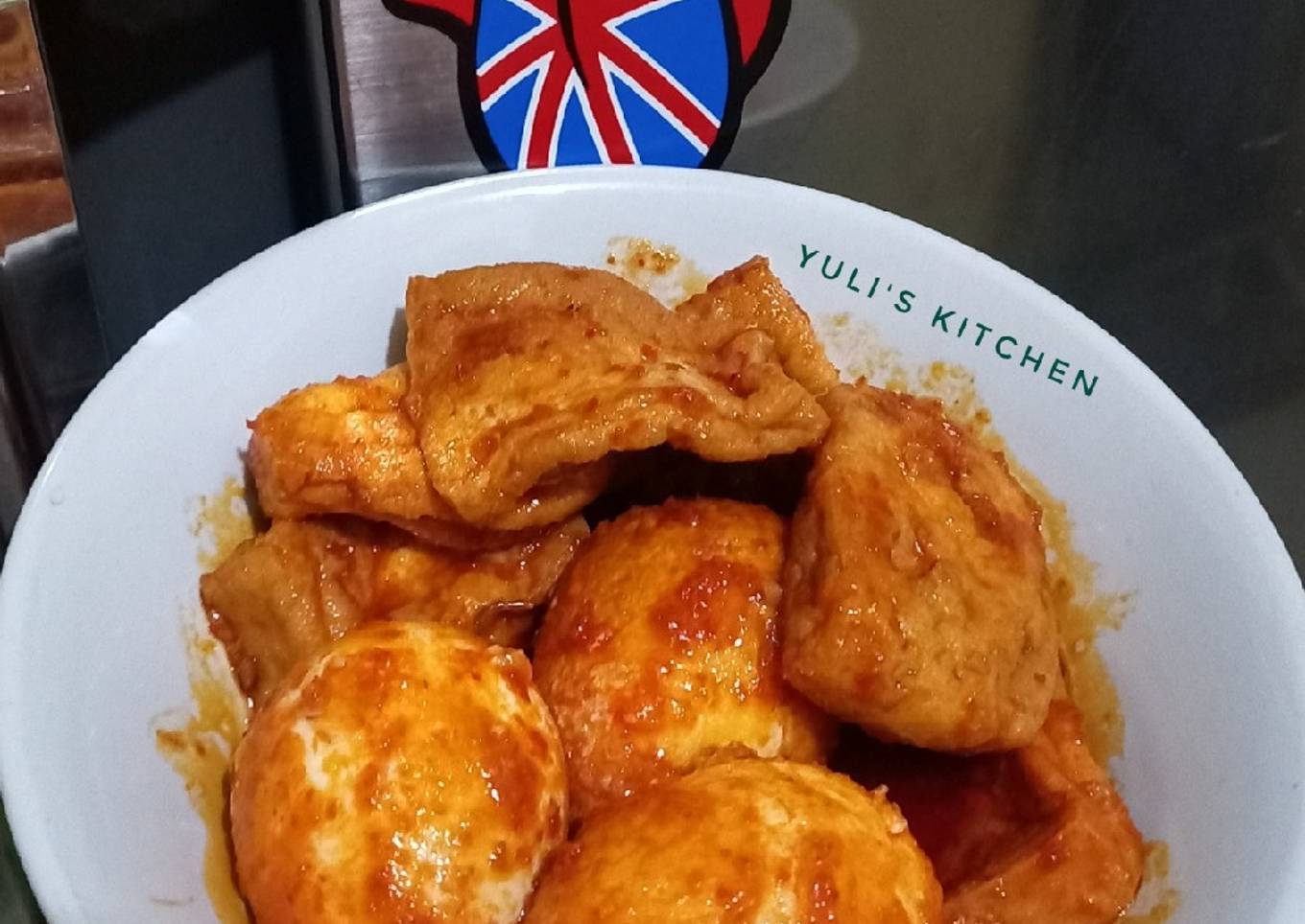 2T bumbu bali (tahu telur)