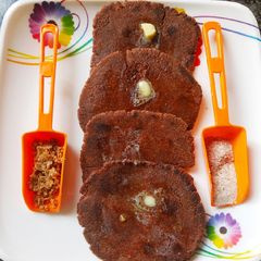 A picture of Ragi sweet poli😋.