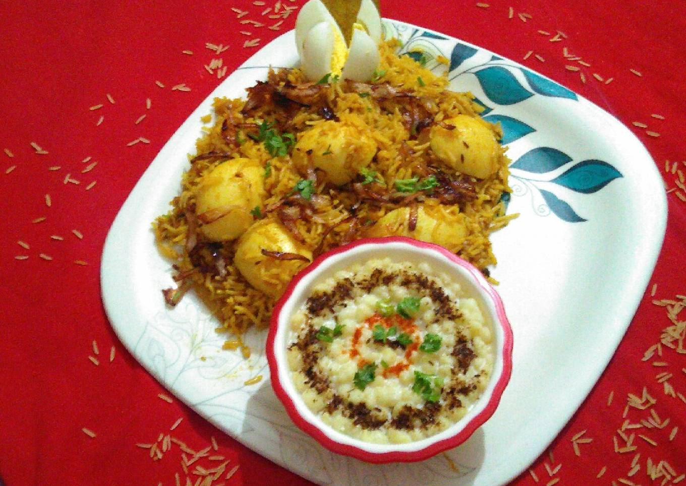 Egg biryani