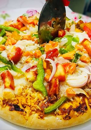 A picture of Farmhouse pizza.