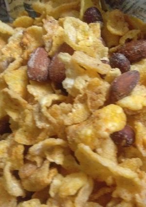 कॉर्नफ्लेक्स नमकीन (Cornflakes namkeen recipe in hindi) रेसिपी मुख्य फोटो