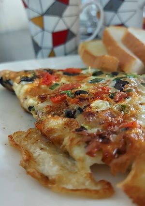 A picture of Cheese omelet.